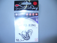 Крючок Koi Chinu- Ring размер №6 (10шт.)
