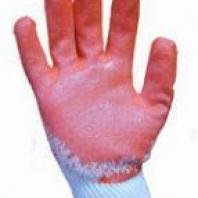 Перчатки х/б латексное покрытие /10/600/