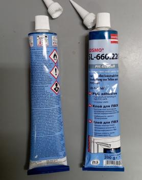 Клей Cosmofen PLUS-S БЕЛЫЙ жидкий пластик 200г/30/